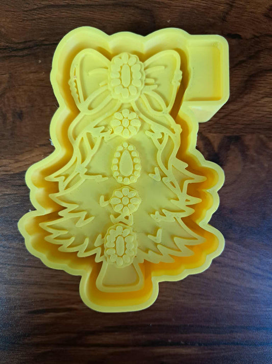 Turquoise Christmas Tree Mold