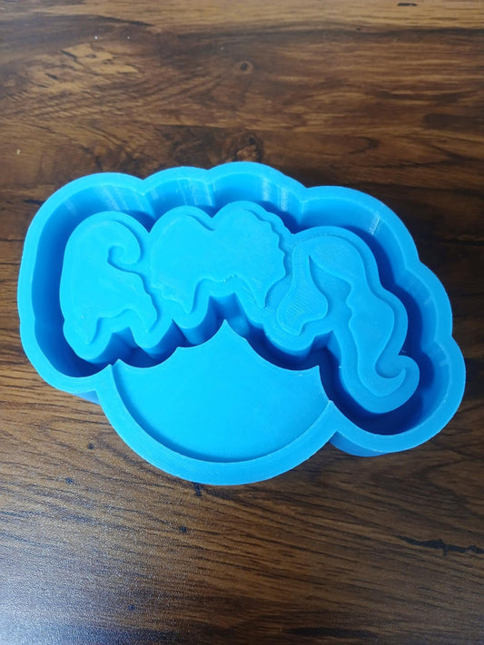 Halloween Sisters Mold