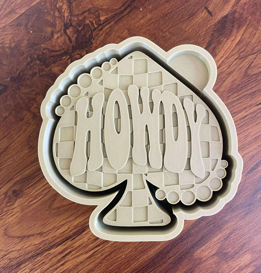 Checkard Howdy Spayed Mold