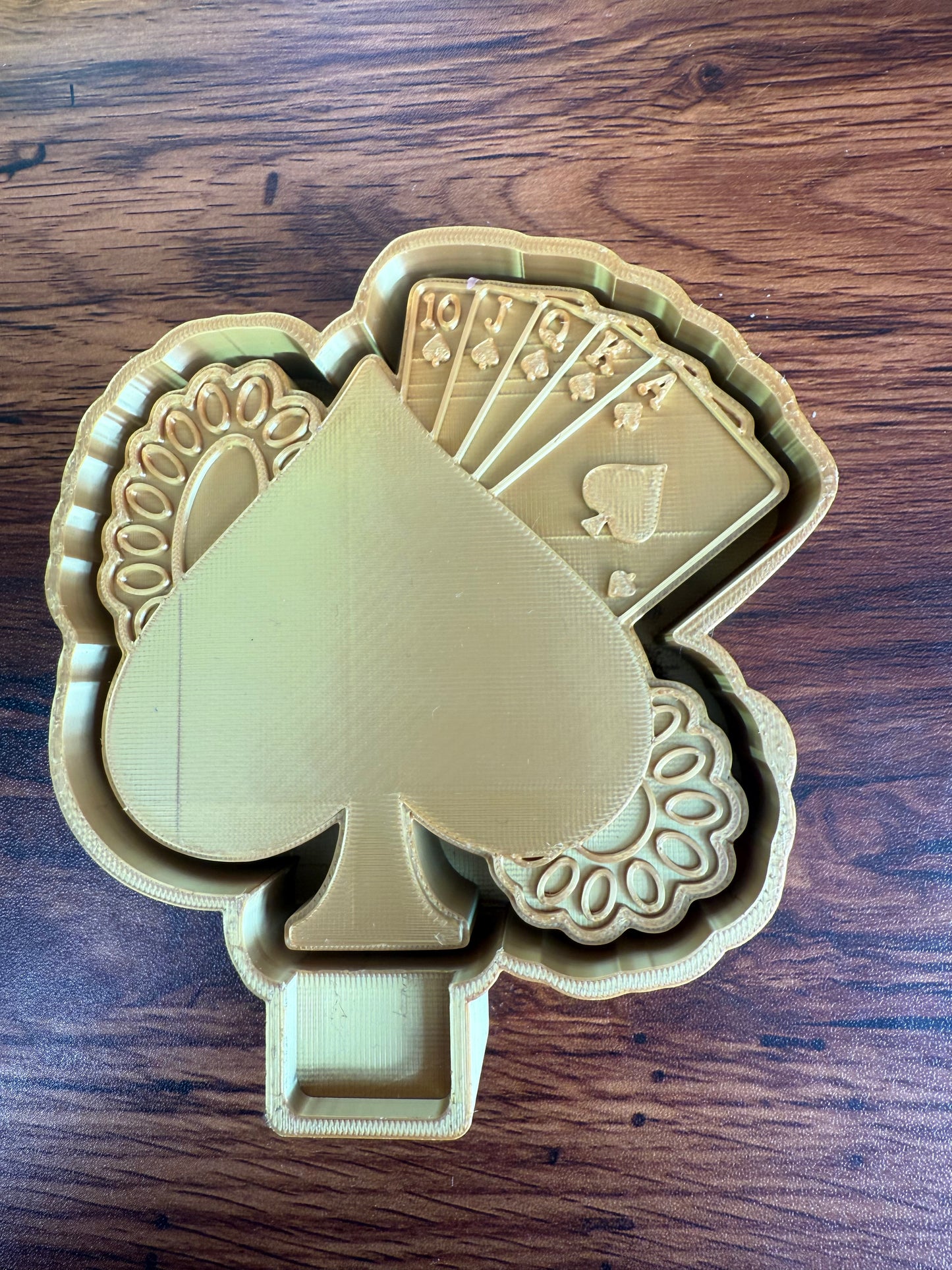 Spade Card Deck Mold