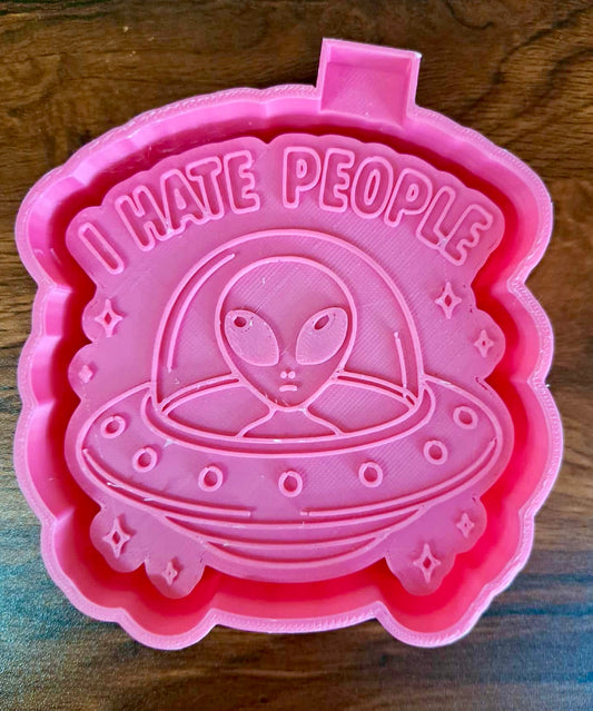 Alien I Hate People Mold