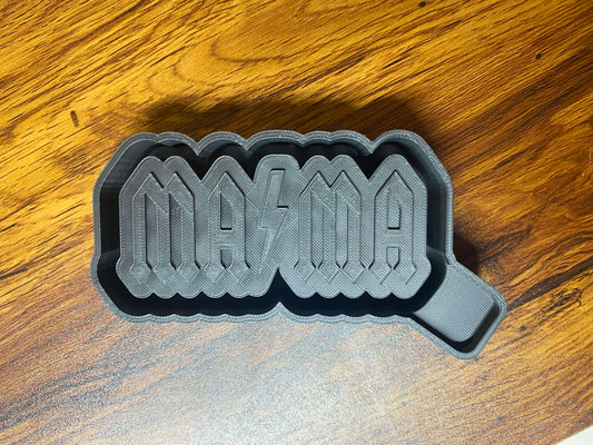 Mama Small Lightening Bolt Mold