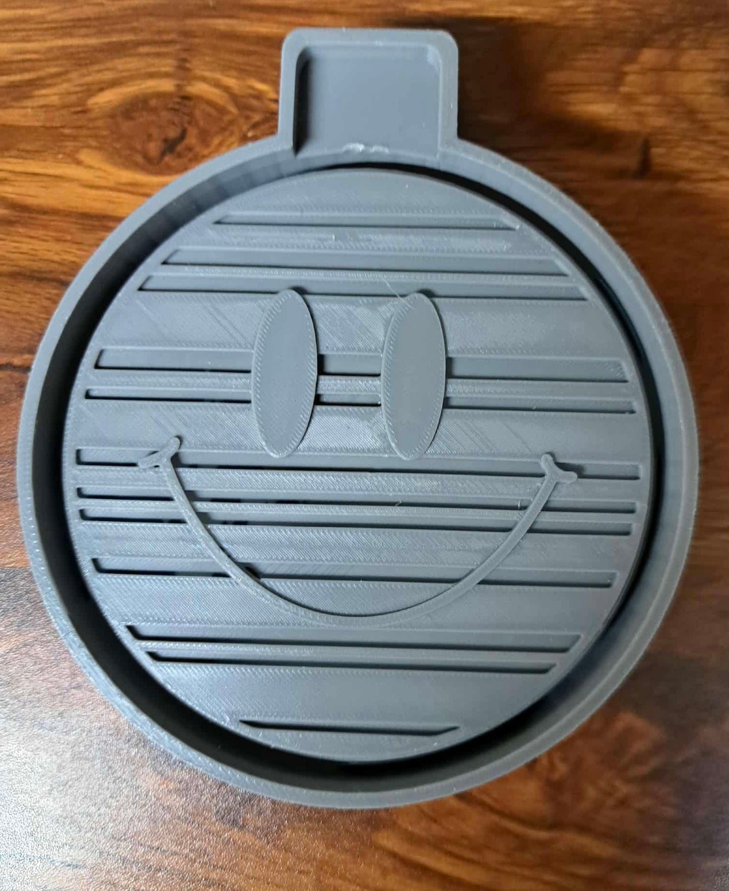Striped Smilie Mold
