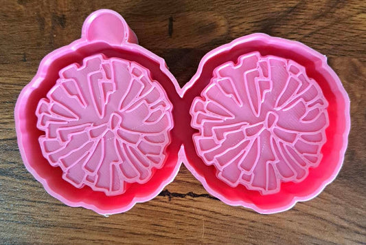 Cheer Pom Pom Mold