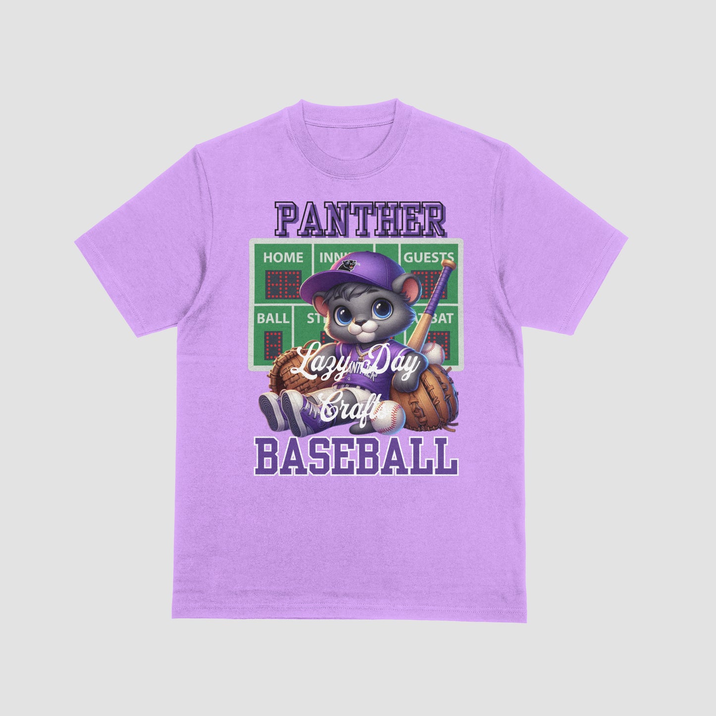 Adorable Baseball Panther